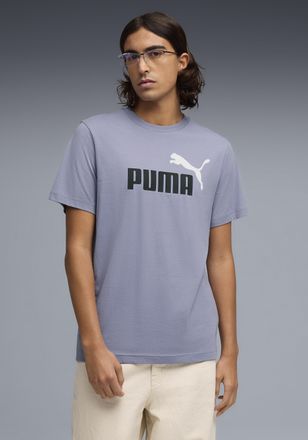 Puma T-Shirt PUMA GRAPHICS 2 COLOR NO. 1 LOGO TEE, Herren, Gr. XXL, gray sky, Jersey, Obermaterial: 100% Baumwolle, bedruckt, regular fit normal, Rundhals,
