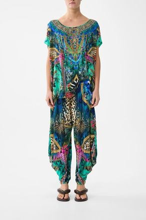 Camilla Loose Fit Tee in Animal Alchemy at Nordstrom, Size Xx-Large Au