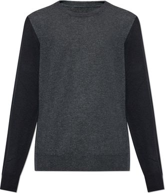 Maison Margiela Wool Sweater With A Crew Neck