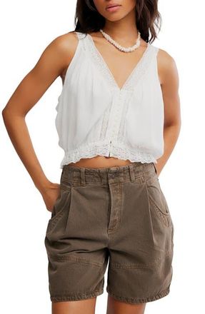 Free People Celeste Tank in Clean Ivory at Nordstrom, Size X-Large