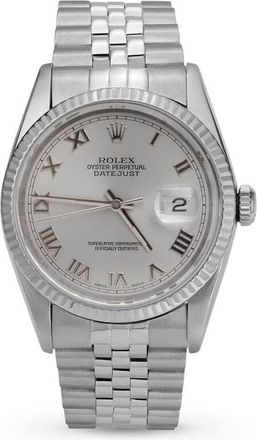Rolex Pre-owned Rolex Datejust Automatic Chronometer Silver Dial Unisex Watch 16234 SRJ
