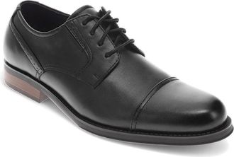 Dockers Mens Echo Synthetic Leather Cap Toe Dress Oxford Lace Up Shoe