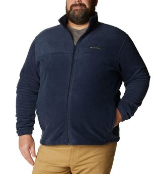 Columbia Mens Steens Mountain Full Zip 2.0 Fleece Jacket, Collegiate Navy, XL Tall