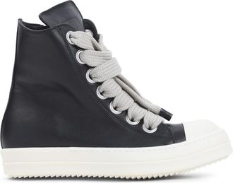 Rick Owens Black High-top Sneakers