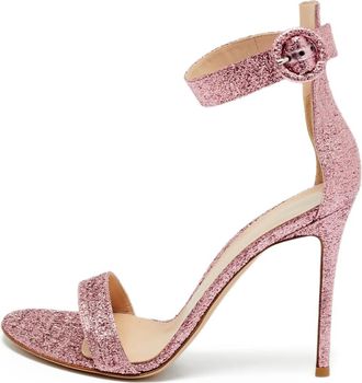 Gianvito Rossi Sandali con cinturino alla caviglia - Rosa