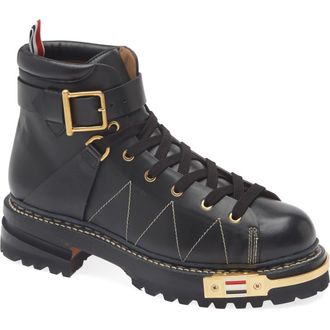 Thom Browne Hiking Boot in Black at Nordstrom, Size 10