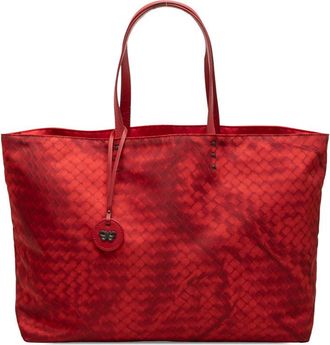 Bottega Veneta Pre-owned Bottega Veneta Nylon Intrecciolusion Tote Ladies XWNU7105D270SYYA