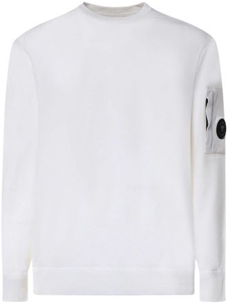 C.P. Company Extrafine Merino Wool Lens Crewneck Sweater
