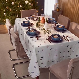 La Redoute Interieurs Tafelkleed in gewassen katoen, Tout schuss