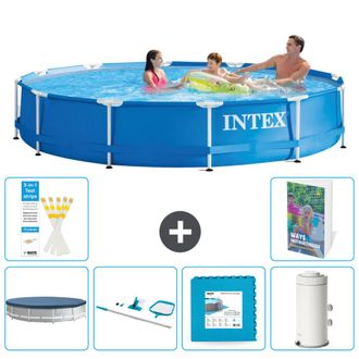 Intex Piscina Con Estructura Redonda - 366x76 Cm - 7-piezas S17