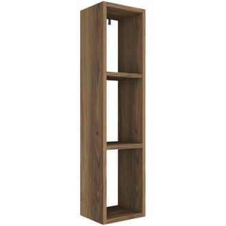 Dmora Estanter&iacute;a Belgrado, Estante, Estante De Pared, Estanter&iacute;as Multiusos, 22x19 H90 Cm, Nuez - Dmora