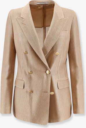 Tagliatore Parigi double-breasted cotton blazer - TAGLIATORE - gender_Woman