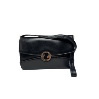 Gucci Pre-owned Vintage Handtas - Dames - Vintage Schoudertas - Zwart - ONE Size - Leer - Vintage