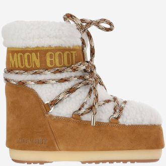 Moon Boot Moon Boot Icon lage enkellaarzen van schapenvacht