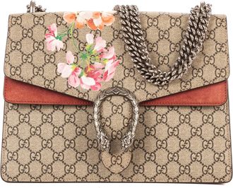 Gucci Pre-owned Womens Blooms Dionysus Small Shoulder Bag - Beige - One Size