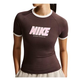 Nike (WMNS) Nike Sportswear Fitted T-Shirt Baroque Brown Sail IV5750-237