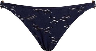 Vilebrequin Mini Brief Bikini Broekje Jacquard Fleur Broderie Anglaise - Dames - Bikinis - Blauw - S - Badmode