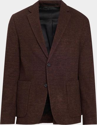 Theory Men & apos;s Clinton Jacket in City Knit Twill