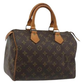 Louis Vuitton Pre-owned Vintage Hand Bag - Dames - Pre-owned - Bruin - Maat: ONE Size Leer