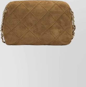 Tory Burch fleming suede crossbody bag