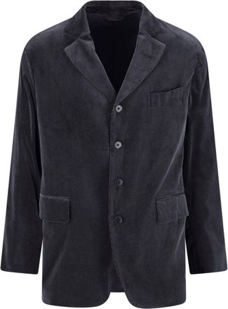 Kaptain Sunshine Blazer Monopetto In Velluto