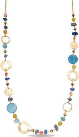 Eye Candy Los Angeles Maya Necklace in Gold at Nordstrom Rack