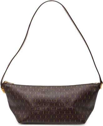 Saint Laurent Pre-owned Shoulder Bags, female, Brown, Size: ONE SIZE Pre-owned Printed Shoulder Bag