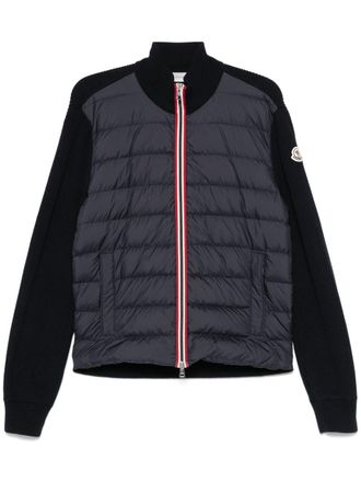 Moncler Vest met gewatteerd vlak - Blauw