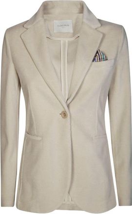 Circolo 1901 Tailored Jacket With Single-Button Closure And Notch Lapel