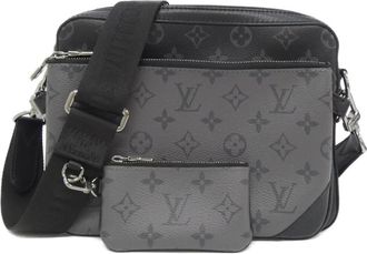Louis Vuitton Black Monogram Eclipse Monogram Eclipse Shoulder Bag (Pre-Owned)