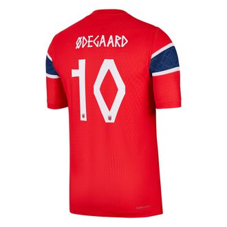 Nike Martin &yuml;degaard Norway National Team 2026 Match Home Nike Mens Dri-FIT ADV Soccer Jersey in Red | NN203949384-NOR