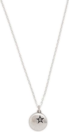 TwoJeys 8 Ball Sterling Silver-plated Necklace - One Size
