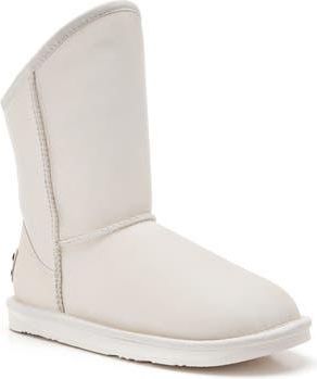Australia Luxe Cosy Genuine Shearling Short Boot in Satin Pale at Nordstrom Rack, Size 5