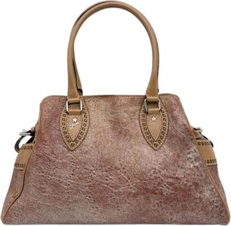 Fendi Pre-owned Etnico Tote bag - Dames - Vintage Handtas - Bruin - ONE Size - Vintage