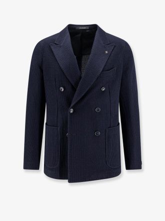 Tagliatore Blazer doppiopetto in maglia - TAGLIATORE - gender_Man
