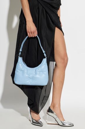 Maison Margiela Glam Slam Hobo Small Bag, Unisex, Blue