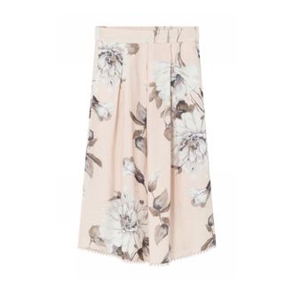 Gustav Midi Skirts, female, Multicolor, Size: XL Mabell Midi Pleated Skirt