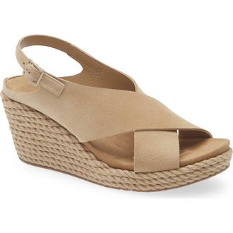 Pedro Garcia Avis Platform Wedge Sandal in Dijon Castoro at Nordstrom, Size 8.5Us