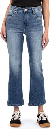 Kut from the Kloth Womens Kelsey High Rise Ankle Flare Jeans In Miracles