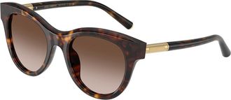 Dolce & Gabbana DG4518 502/13 Womens Sunglasses Tortoiseshell Size 52