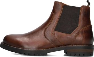Mazzeltov Schoenen, Heren, Bruin, 45 EU, Klassieke Chelsea Boots voor Heren