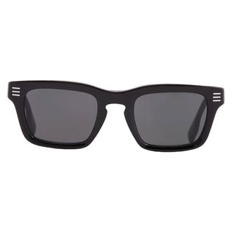 Burberry Dark Grey Rectangular Mens Sunglasses BE4403F 300187 51