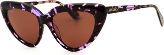 Max & Co. MO0047 55E Coloured Havana/Brown