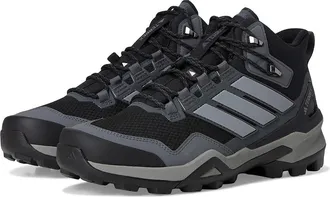 adidas Terrex Skychaser GORE-TEX(r) Mid Top Hiking Shoes Womens Walking Shoes Black/Grey/Grey : 10.5 B - Medium, Synthetic