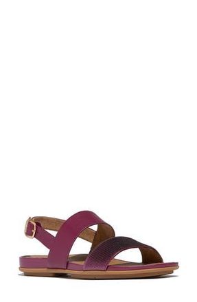 FitFlop Gracie Sequins Slingback Sandal in Ruby at Nordstrom Rack, Size 10