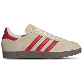 adidas Mens Originals Gazelle - Shoes Sand Strata/Better Scarlet/White Size 07.5