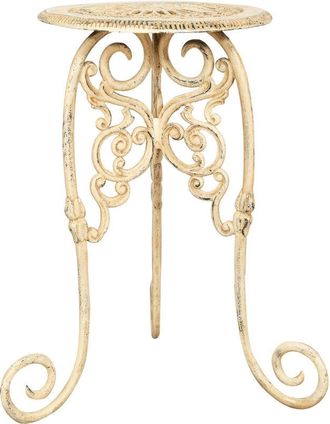 Biscottini International Biscottini - Soporte De Olla De Hierro Fundido Acabado Antiguo