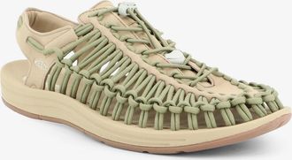 Keen Mens Sneakers Uneek M Suede Beige Suede-Rubber Sandal Suede/rubber