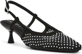 Anne Klein Thia High Womens Heels Black : 9.5 M, Rubber/Synthetic