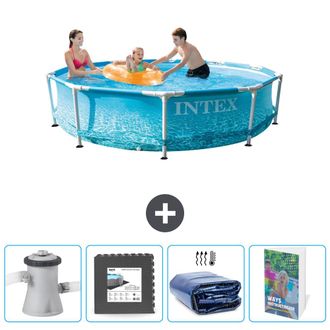 Intex Piscina Con Estructura Redonda - 305x76 Cm - 5-piezas Scb121